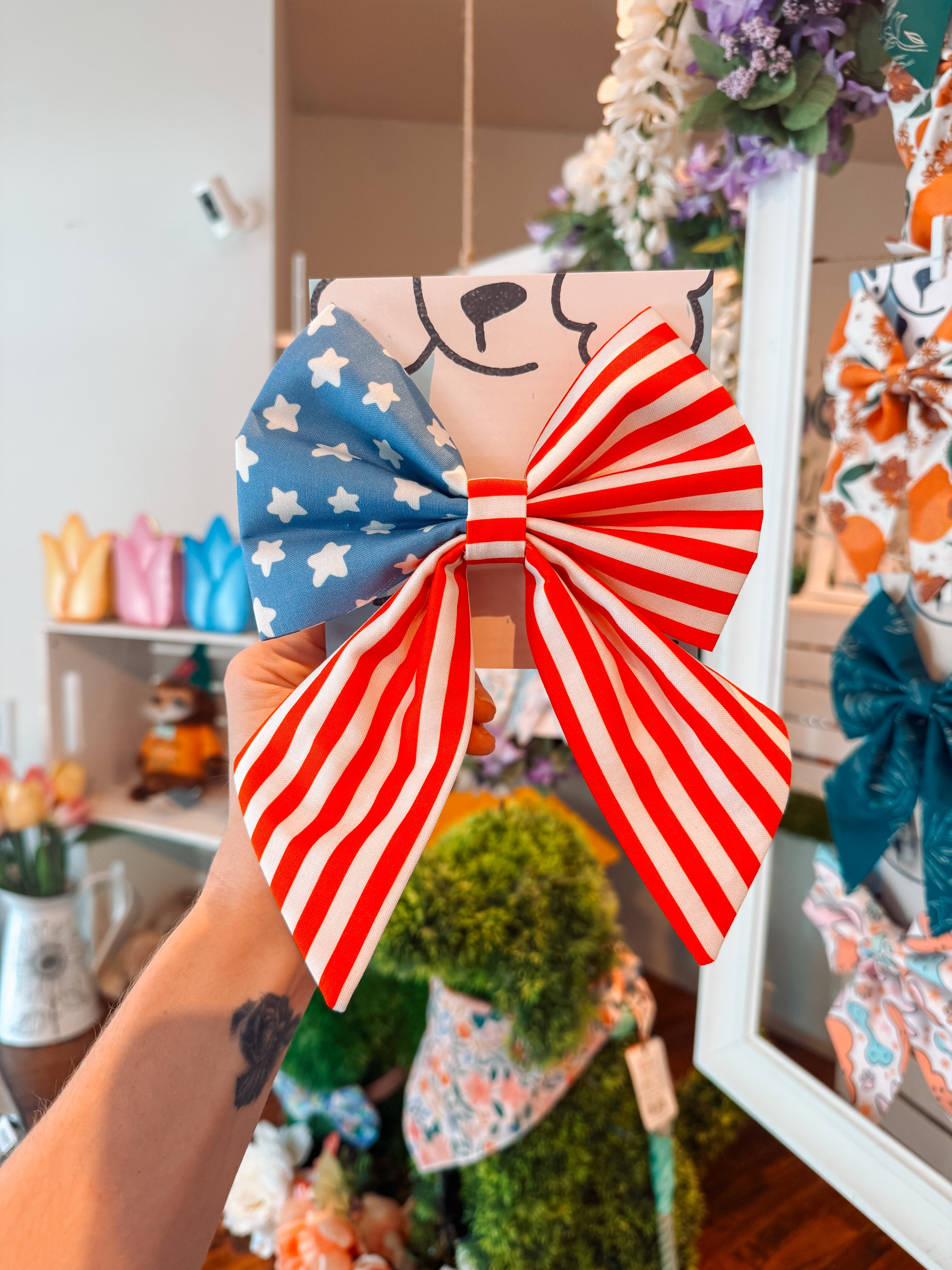 Stars & Stripes Sailor Bow - Modern Companion