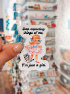 Stop Expecting Things Of Me Sticker - Modern Companion