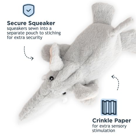 Stuffless Elephant Toy - Modern Companion