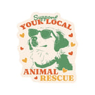 Support Your Animal Rescue Sticker - Modern Companion