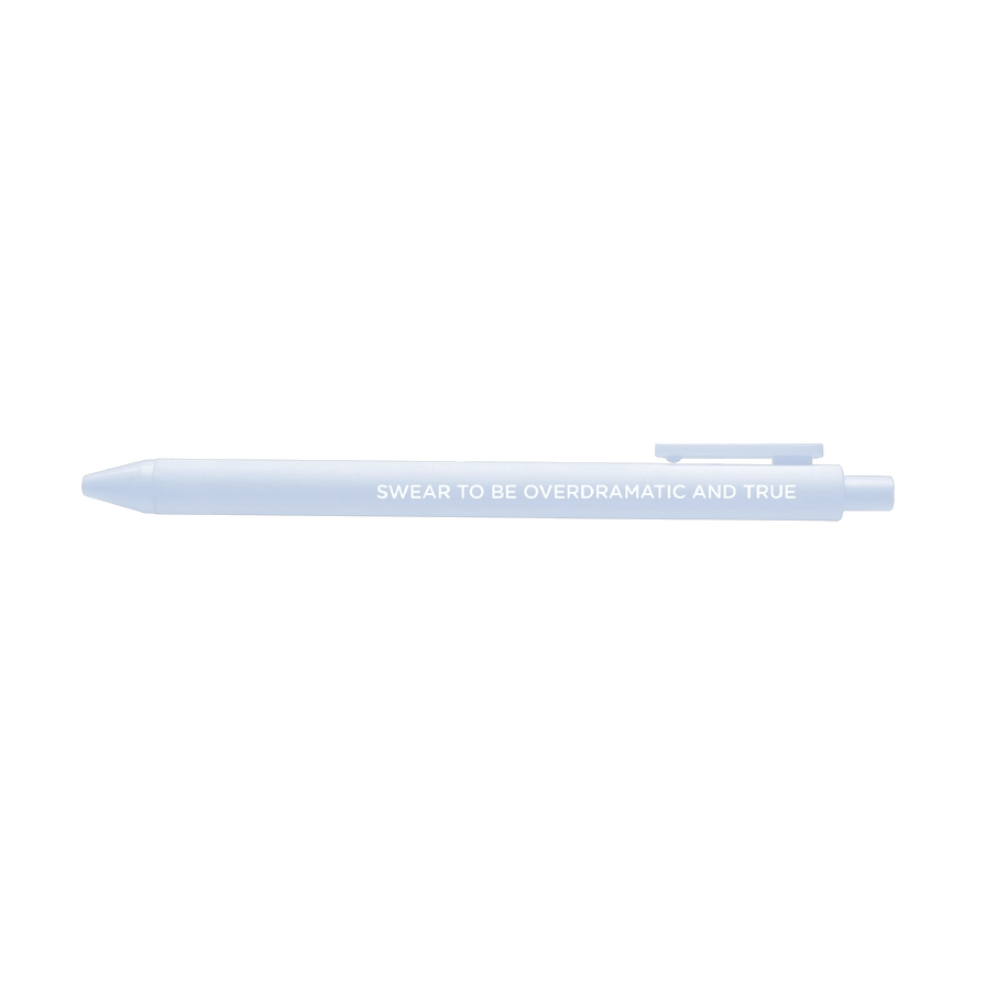 Swear To Be Overdramatic and True Jotter Gel Pen - Modern Companion