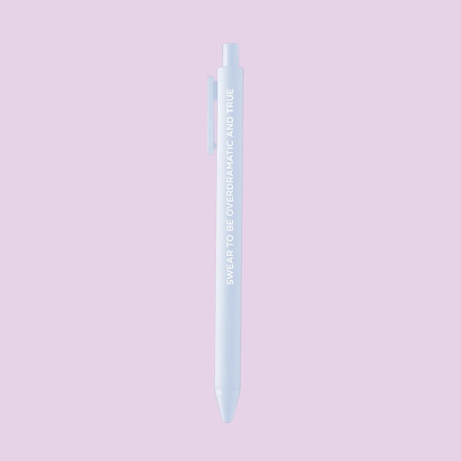 Swear To Be Overdramatic and True Jotter Gel Pen - Modern Companion