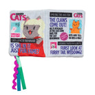 Tabby Tabloid Crunchy Cat Toy - Modern Companion