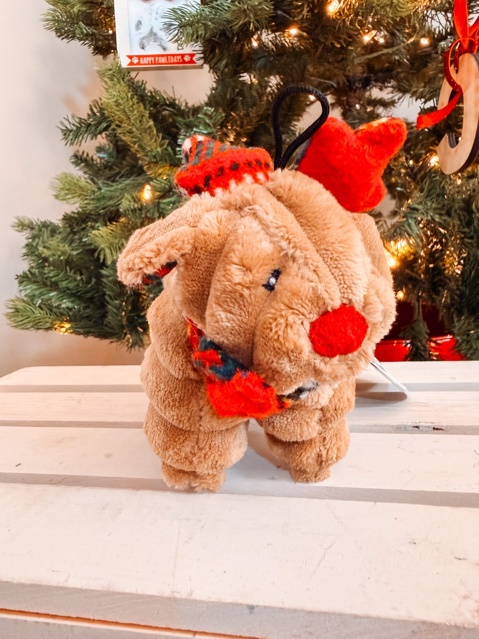 Tartan Tidings Collection Reindeer Squooshie - Modern Companion