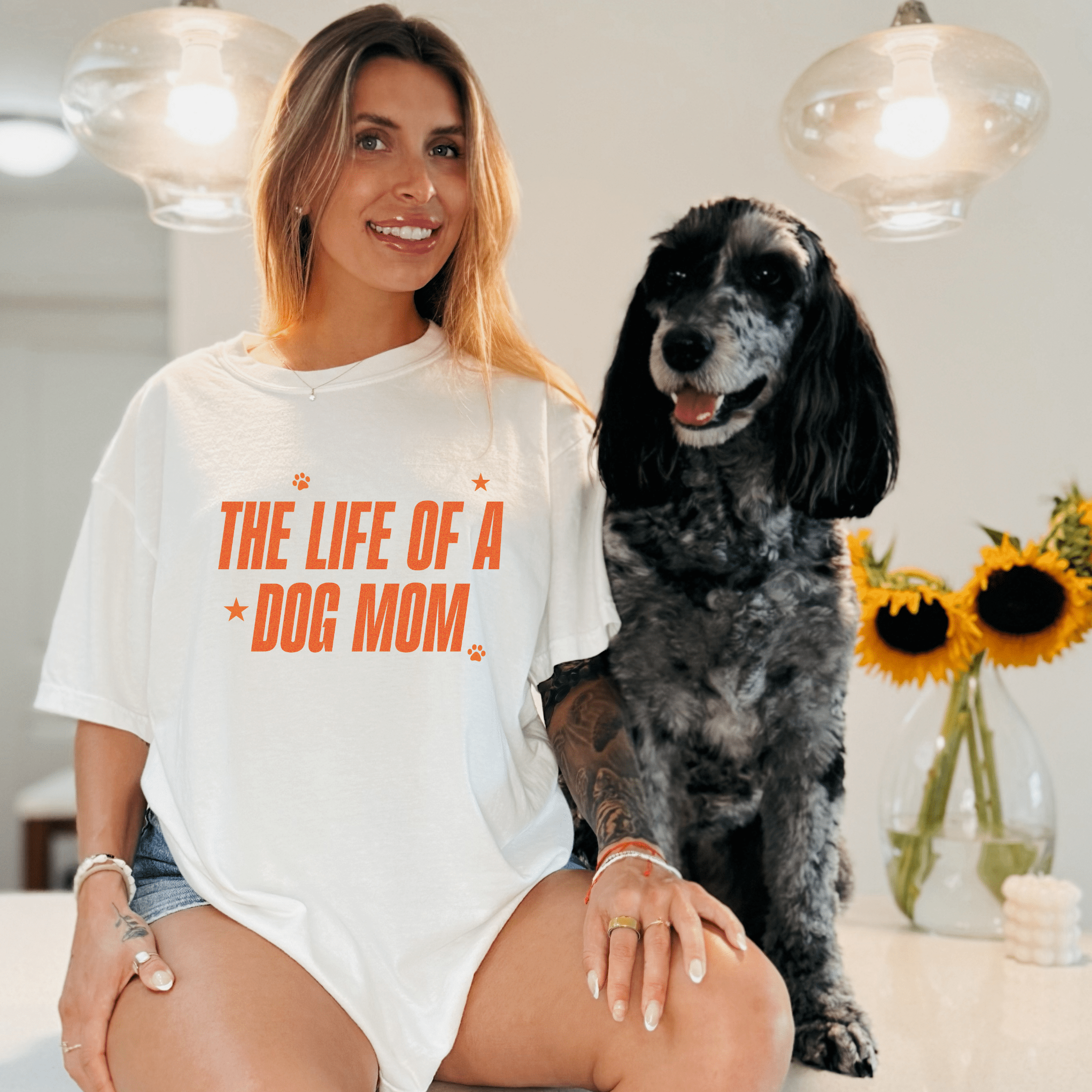 The Life of A Dog Mom Tee (Pre - Order) - Modern Companion