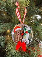 Toy Poodle Christmas Ornament - Modern Companion