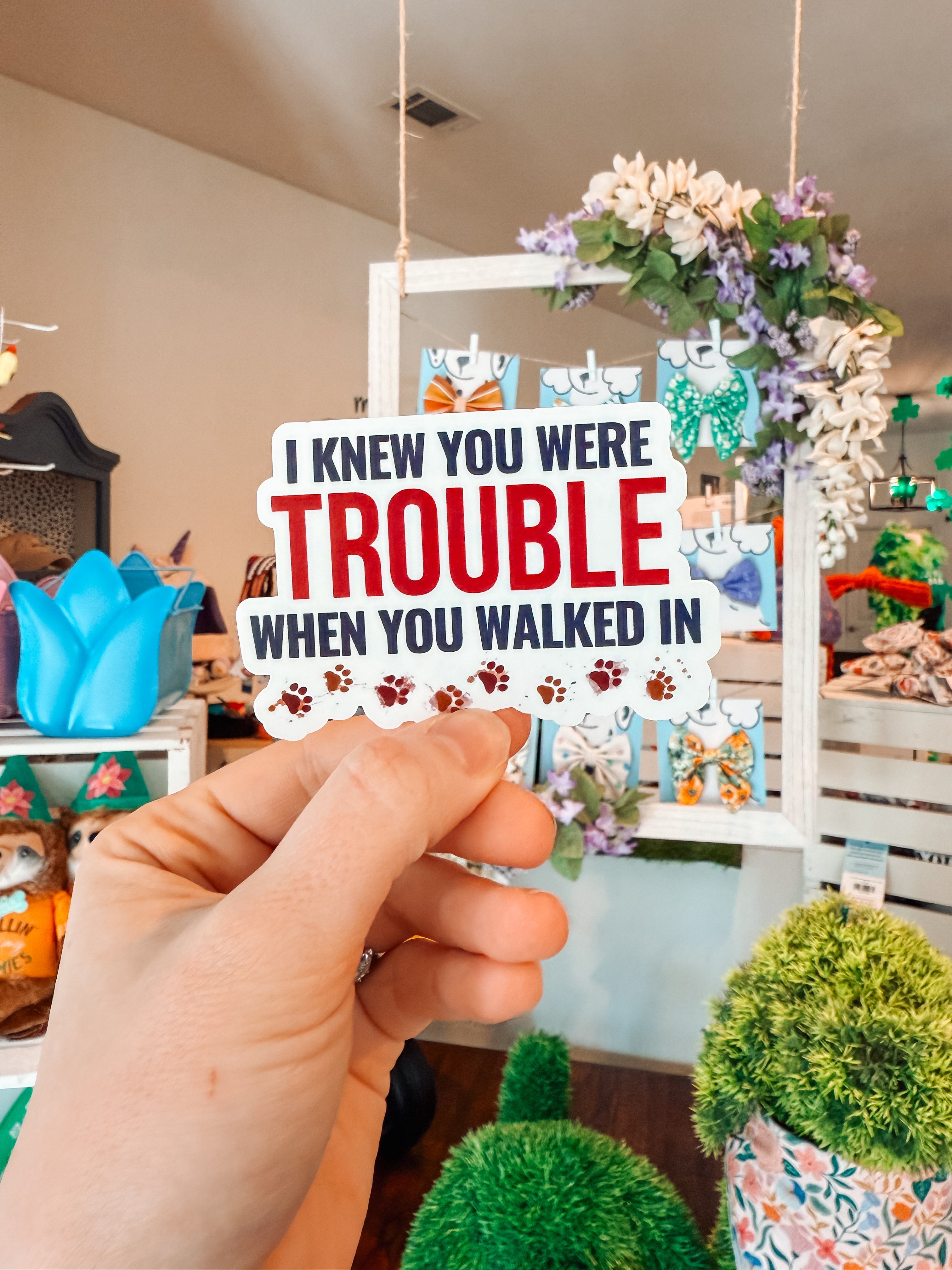 Trouble Dog Stickers - Modern Companion