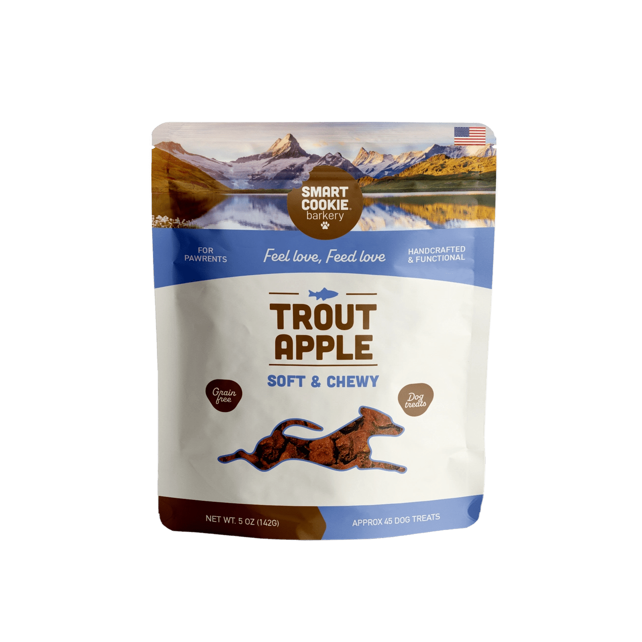 Trout + Apple Soft & Chewy Dog Treat - Modern Companion