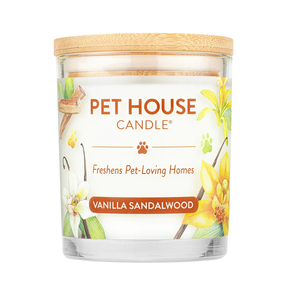 Vanilla Sandalwood Pet House Candle - Modern Companion