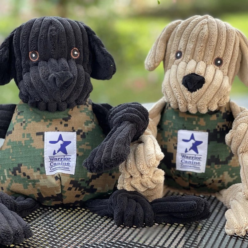 Warrior Canine Connection Lab Knottie® Plush Toy - Modern Companion