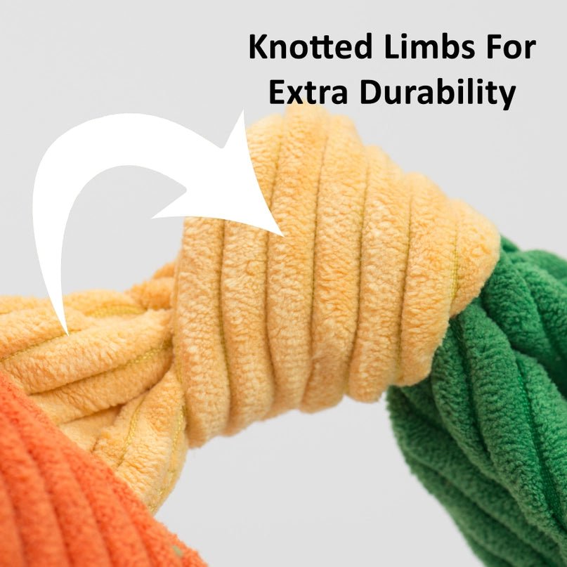 Warrior Canine Connection Lab Knottie® Plush Toy - Modern Companion