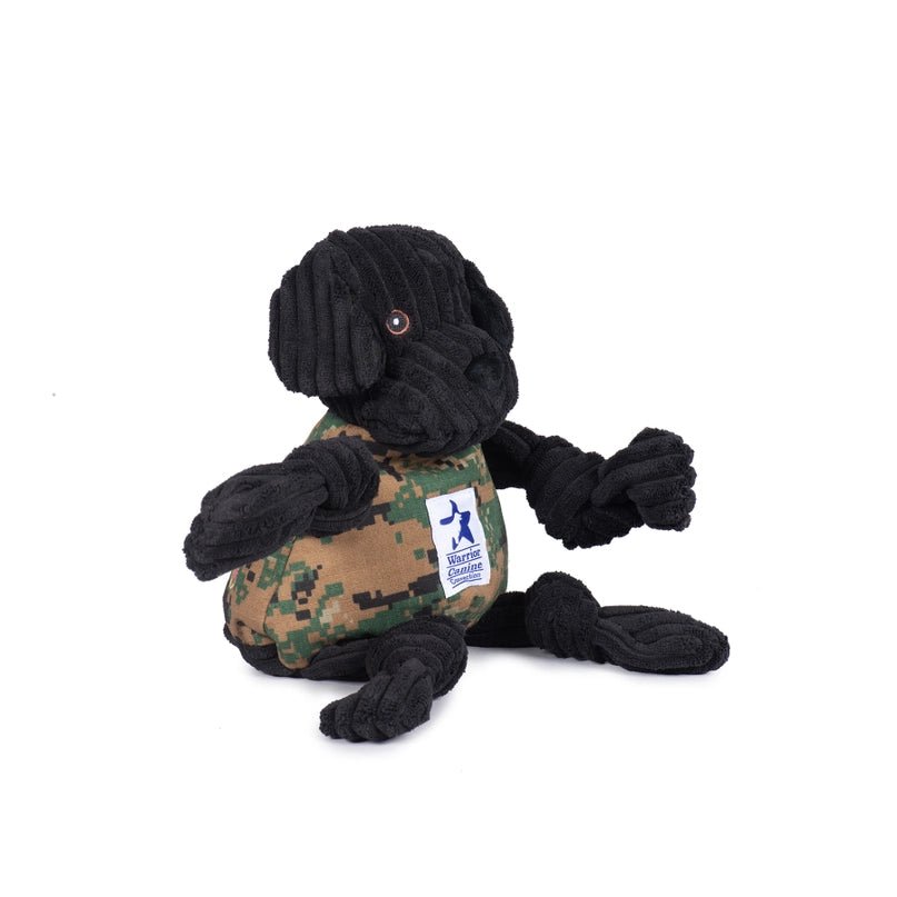Warrior Canine Connection Lab Knottie® Plush Toy - Modern Companion