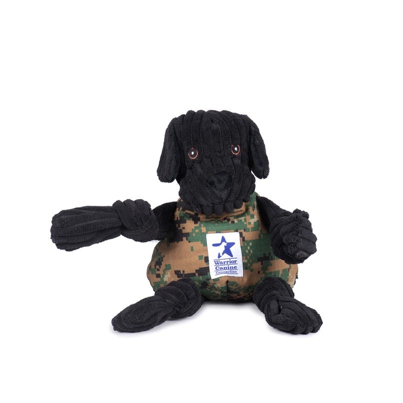 Warrior Canine Connection Lab Knottie® Plush Toy - Modern Companion