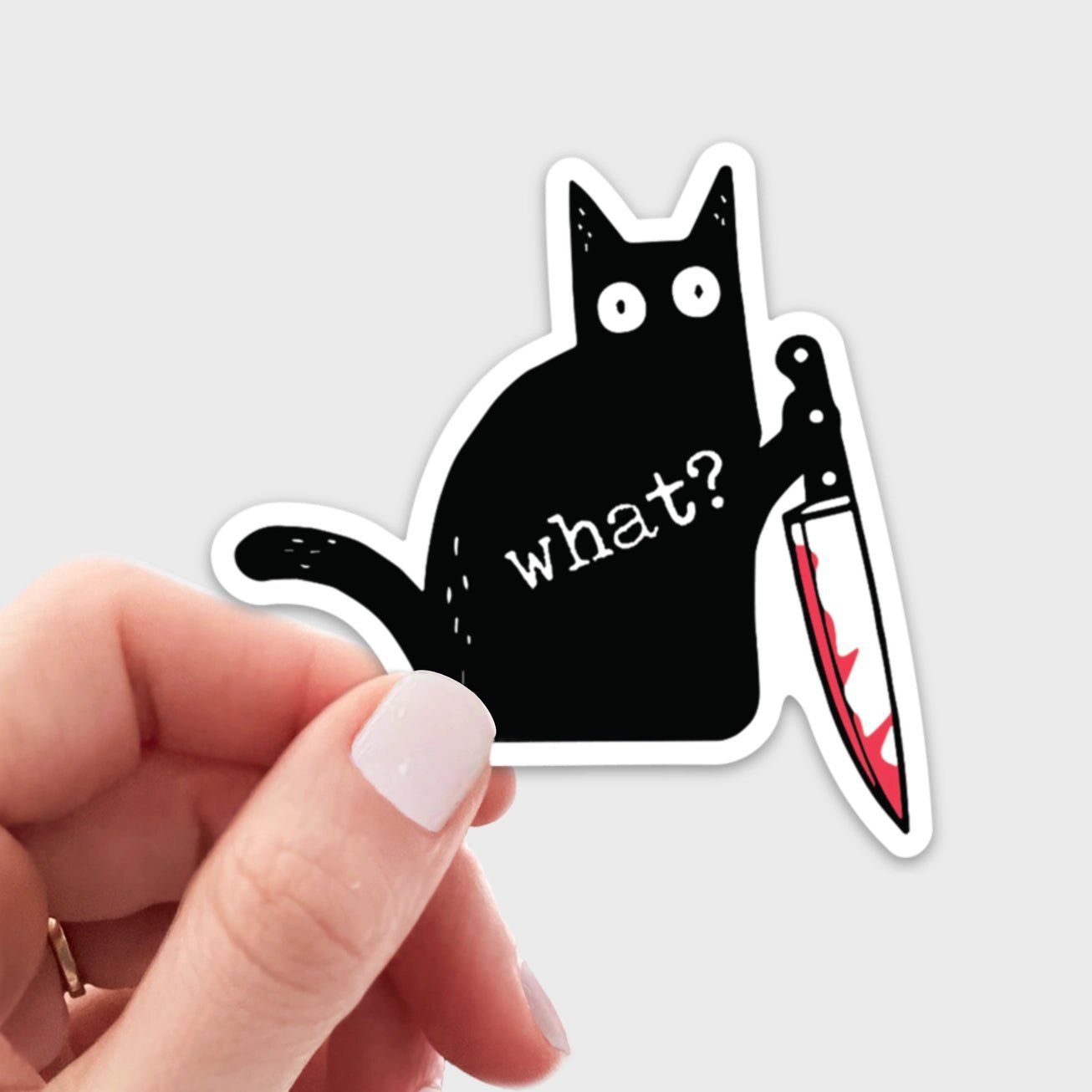 What? Sticker - Modern Companion