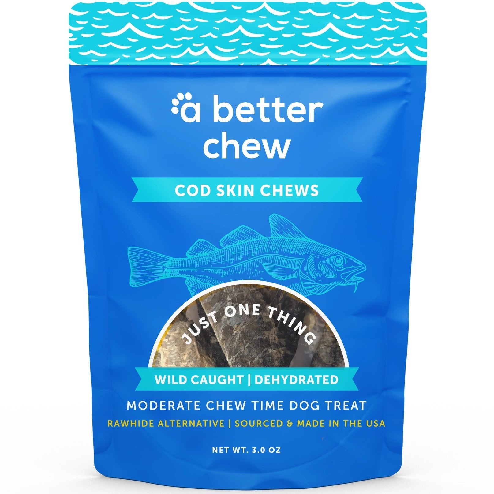 Wild Caught Cod Skin Treats - Modern Companion