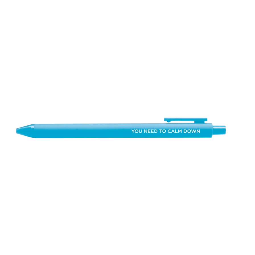 You Need To Calm Down Jotter Gel Pen - Modern Companion