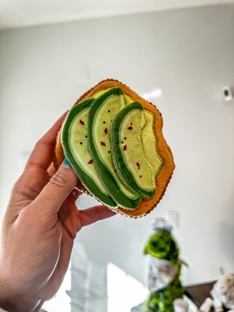 Avocado Toast Plush Toy - Modern Companion