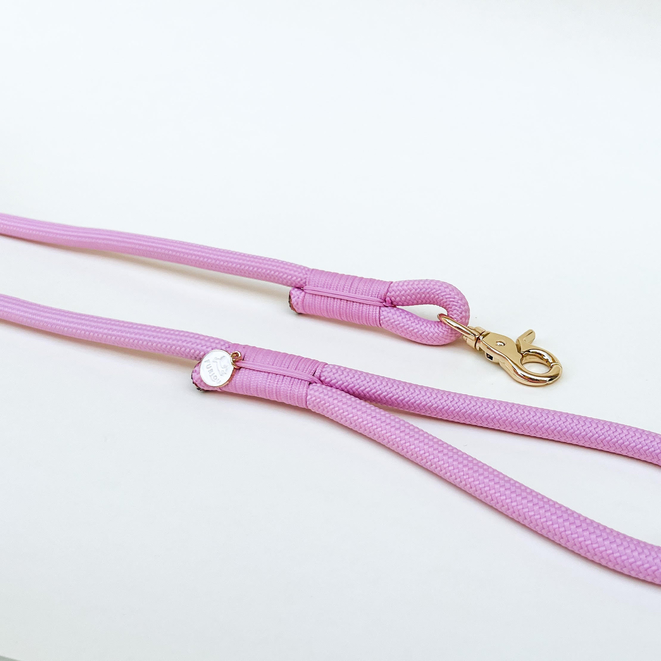 Baby Pink - Braided Rope Leash - Modern Companion