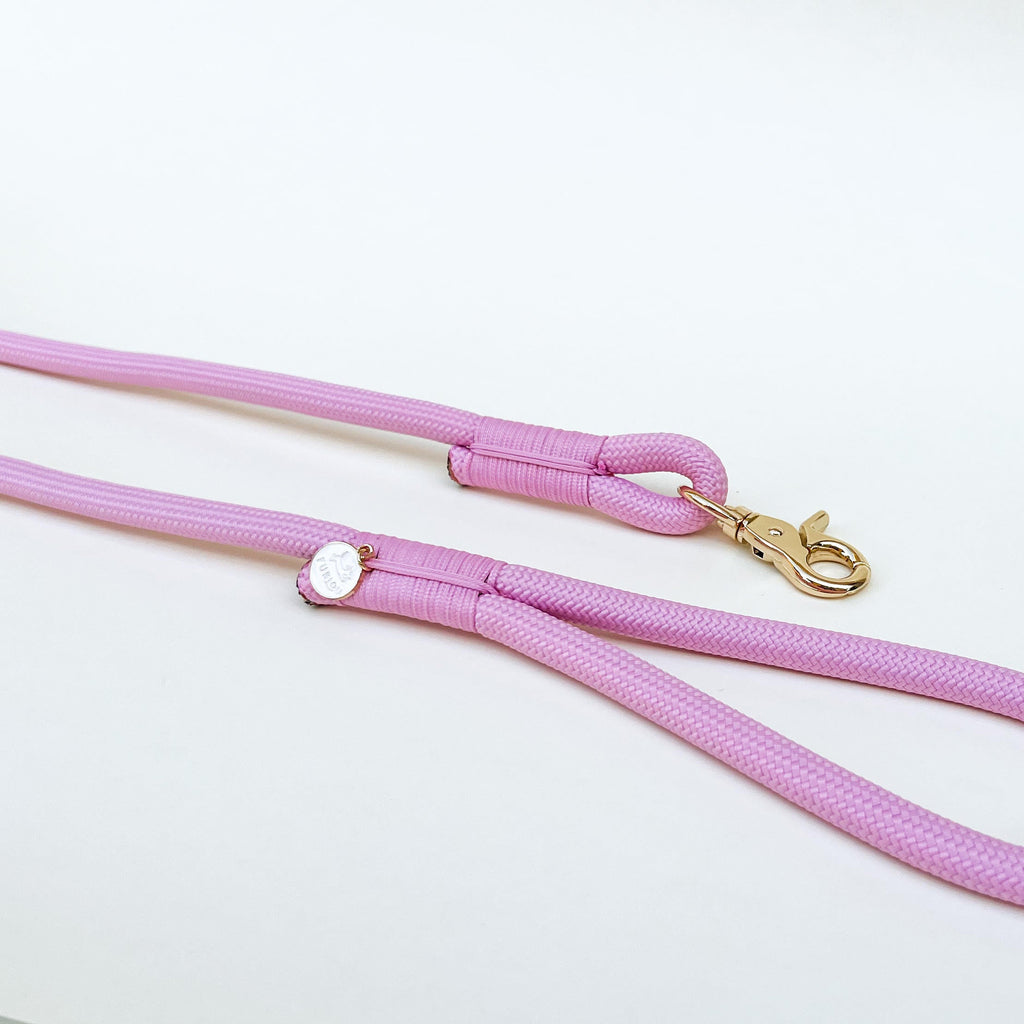 Baby Pink - Braided Rope Leash - Modern Companion