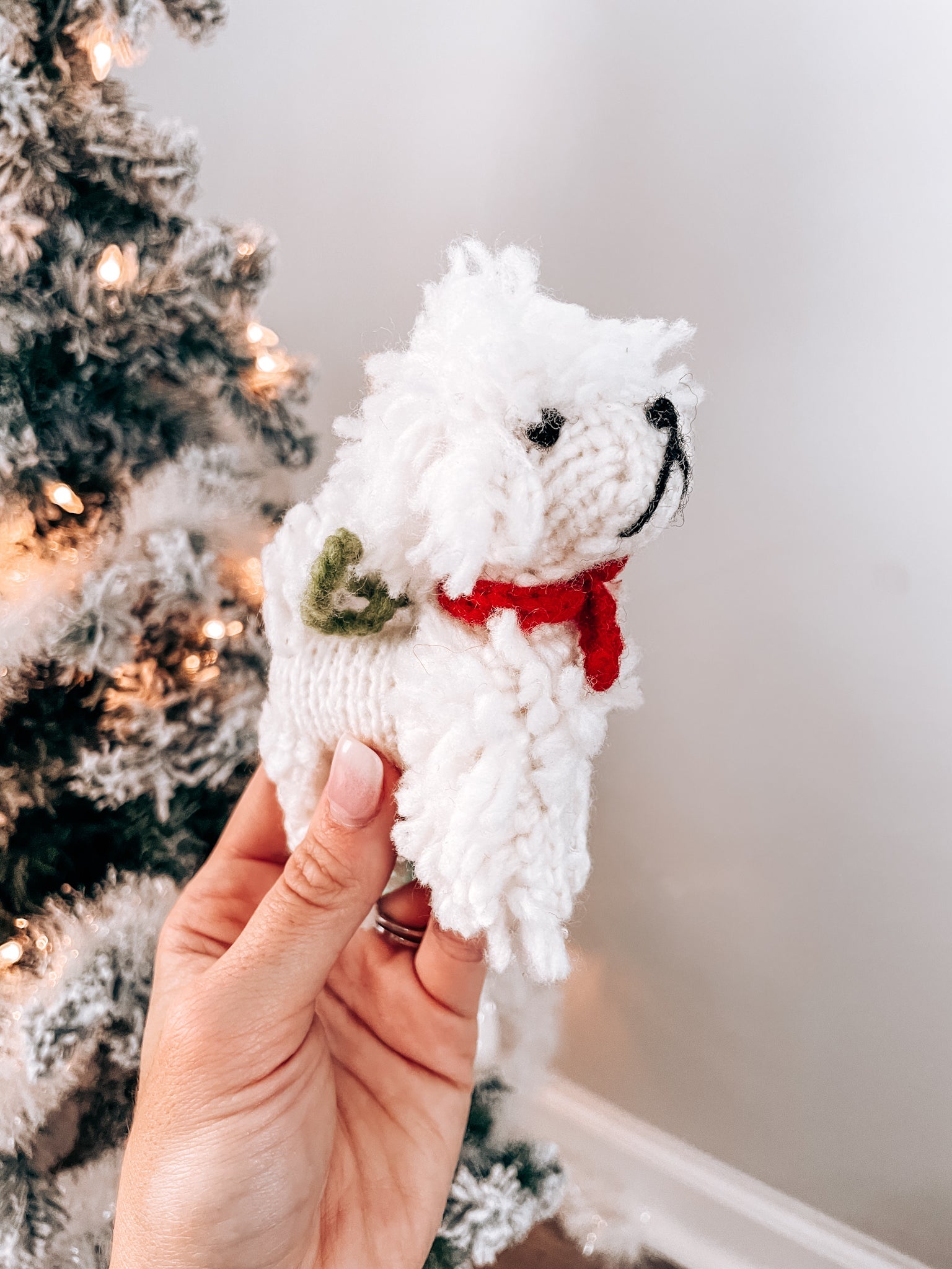 Bichon Frise Ornament - Modern Companion