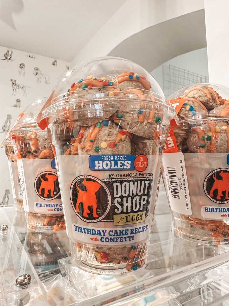 Birthday Cake Donut Holes Dog Treats - Modern Companion