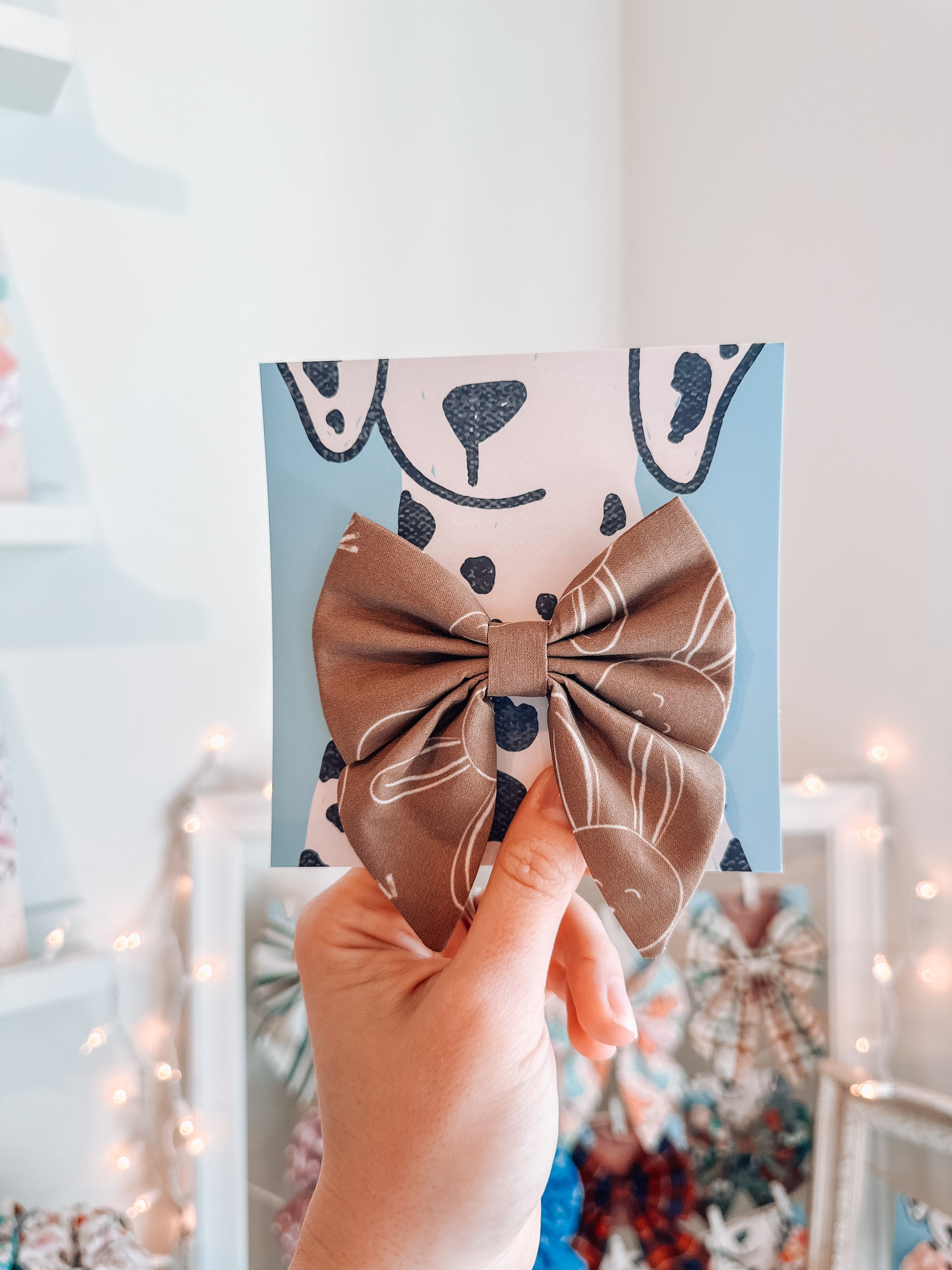 Boho Bunnies Pet Sailor Bow - Modern Companion