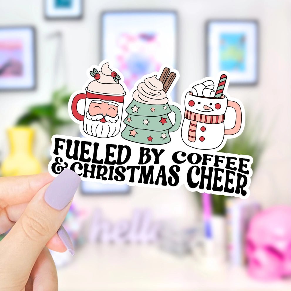 Coffee and Christmas Sticker - Modern Companion