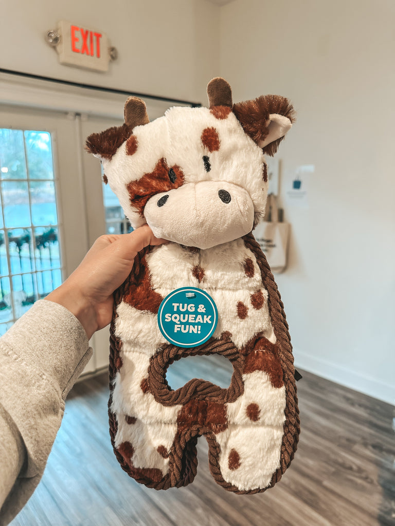 Cuddle Tugs Cow Plush Toy - Modern Companion