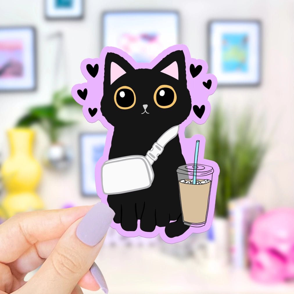 Cute Cat Sticker - Modern Companion