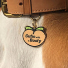 Cutie with a Booty Pet ID Tag - Modern Companion