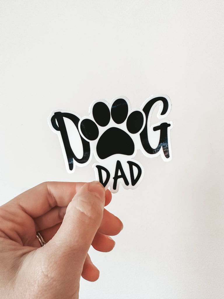 Dog Dad Sticker - Modern Companion