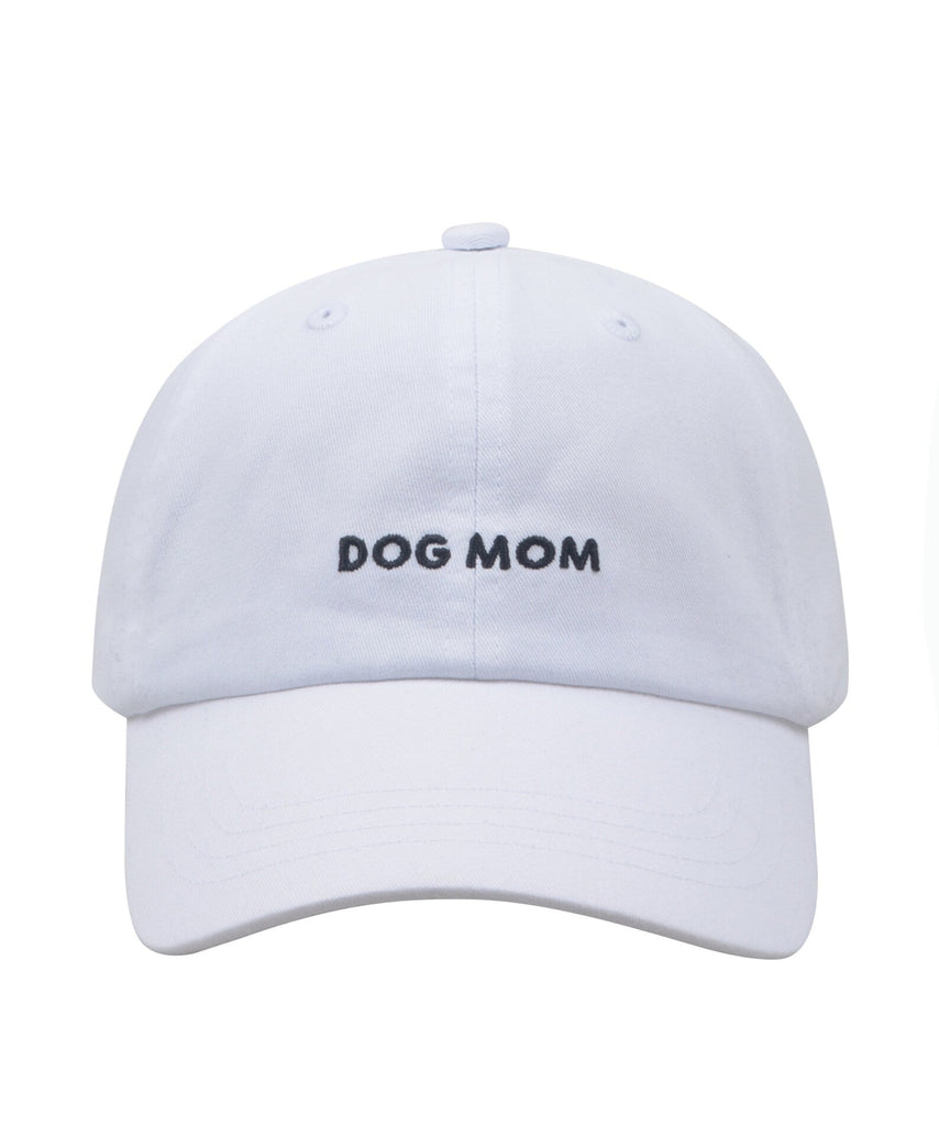 Dog Mom White Hat - Modern Companion