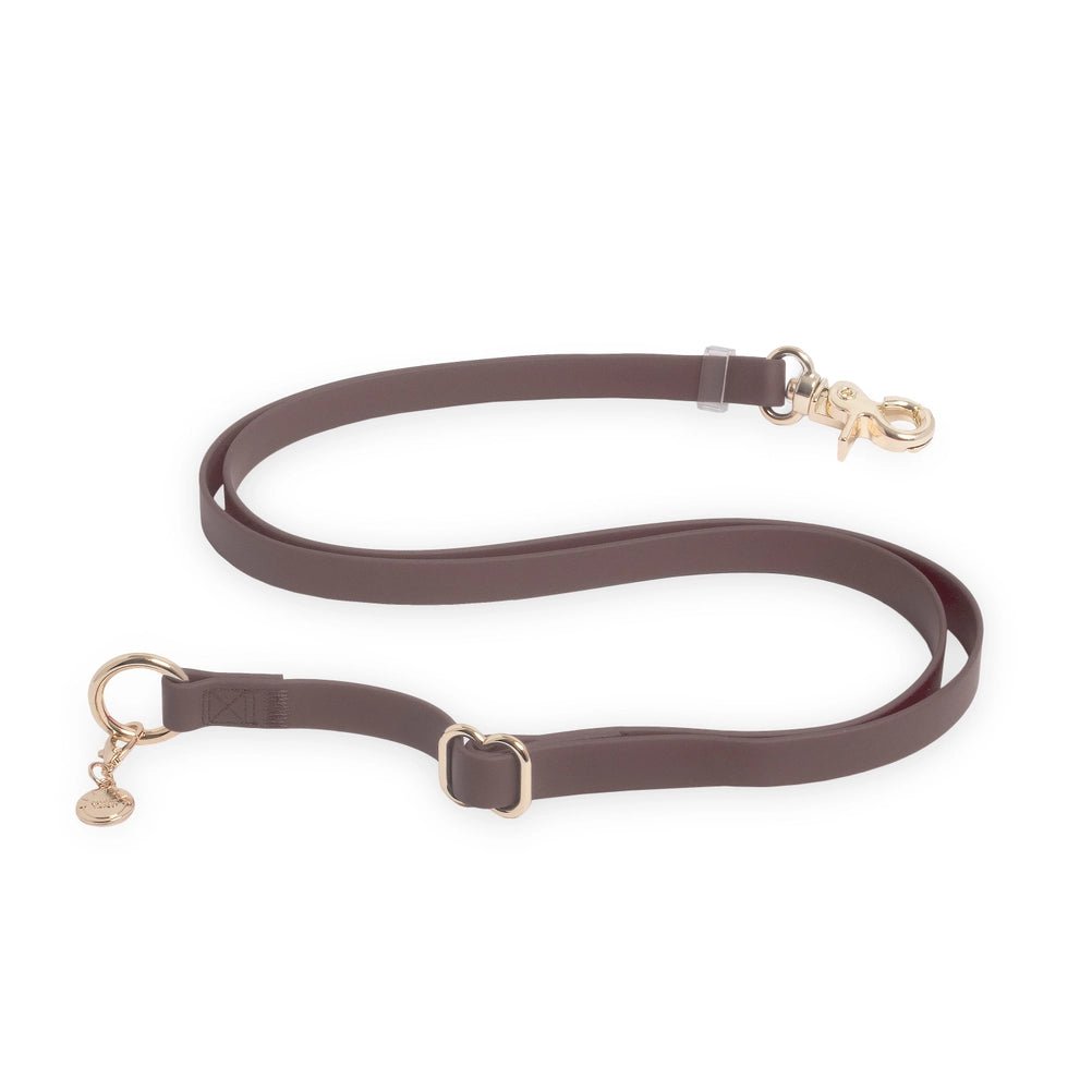 Espresso Brown Hands Free Leash 4-Way Extension - Modern Companion