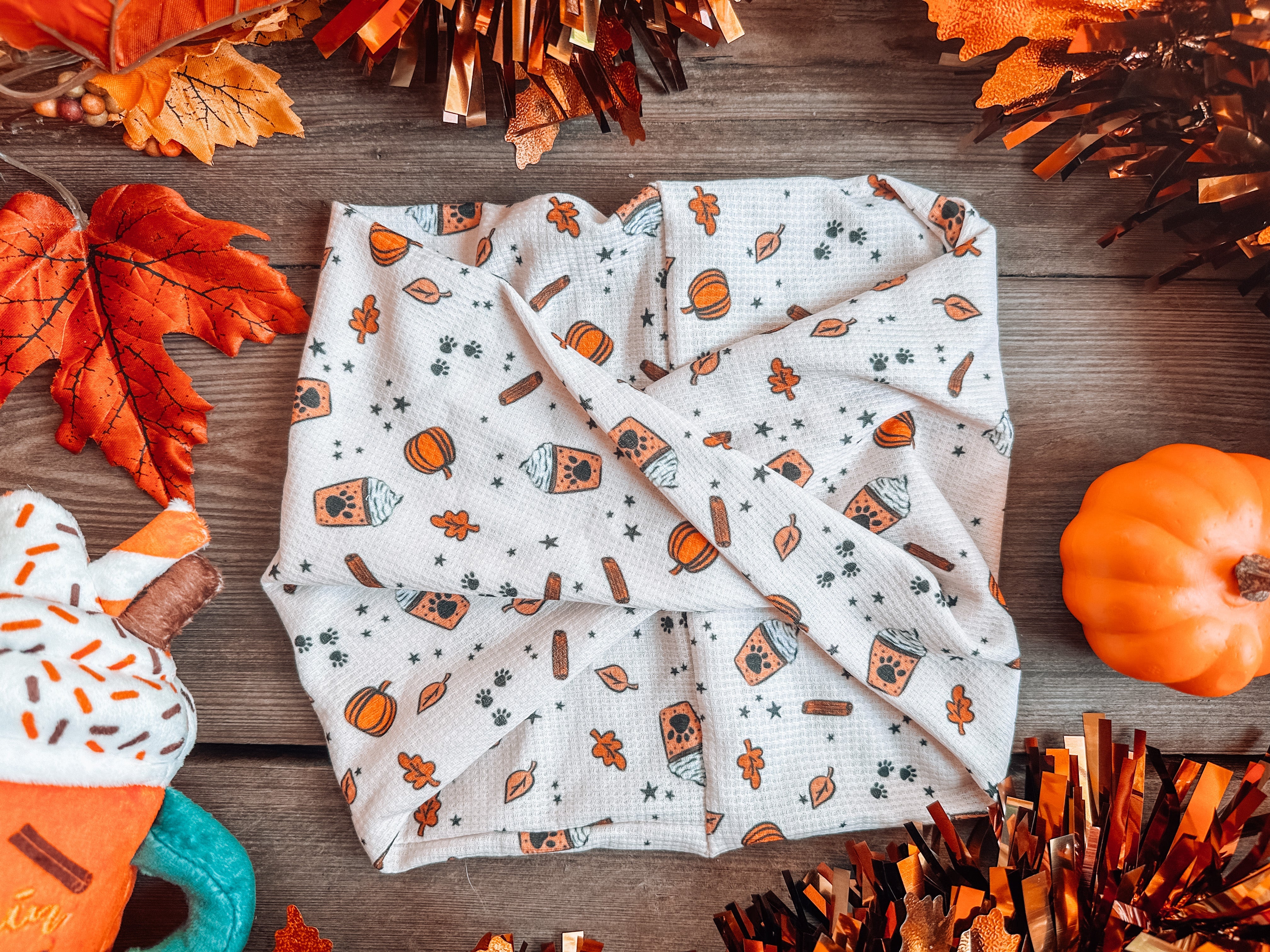 Fall Pup Cups Pet Scarf - Modern Companion