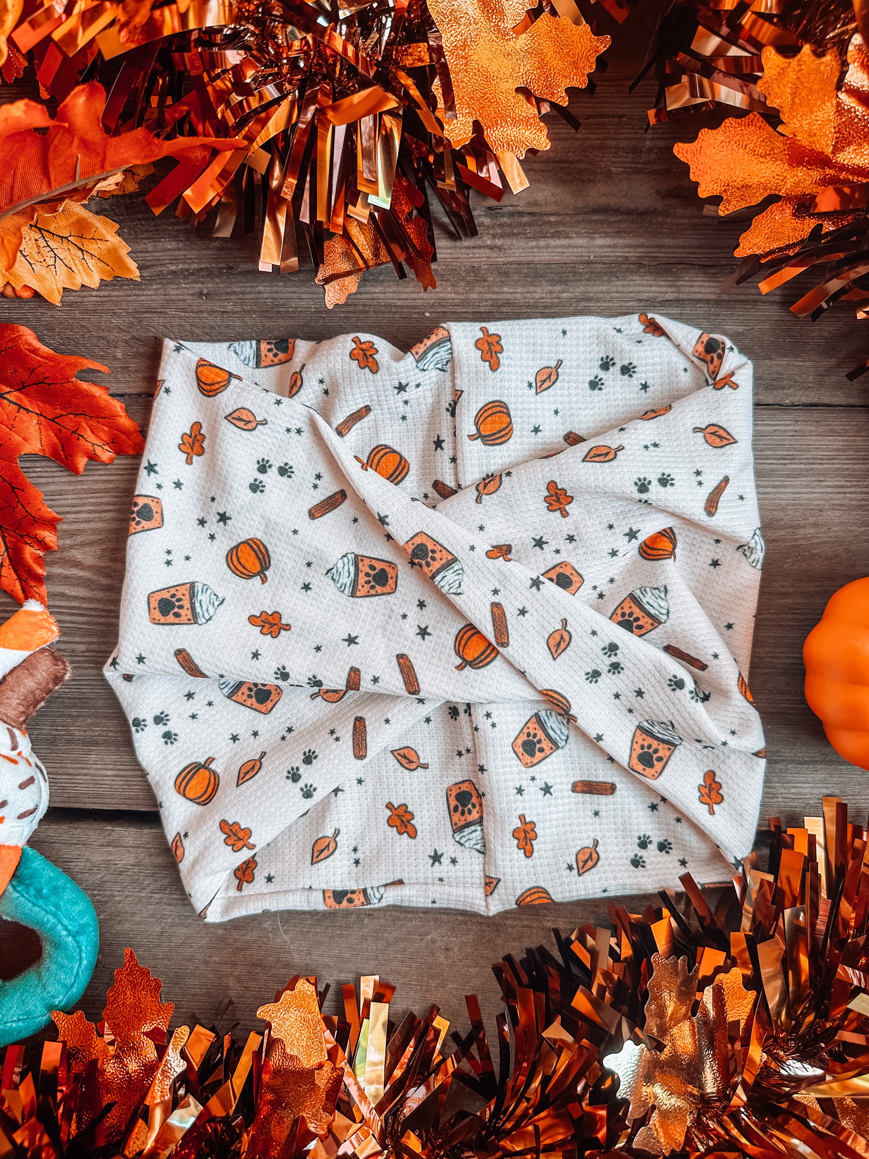 Fall Pup Cups Pet Scarf - Modern Companion