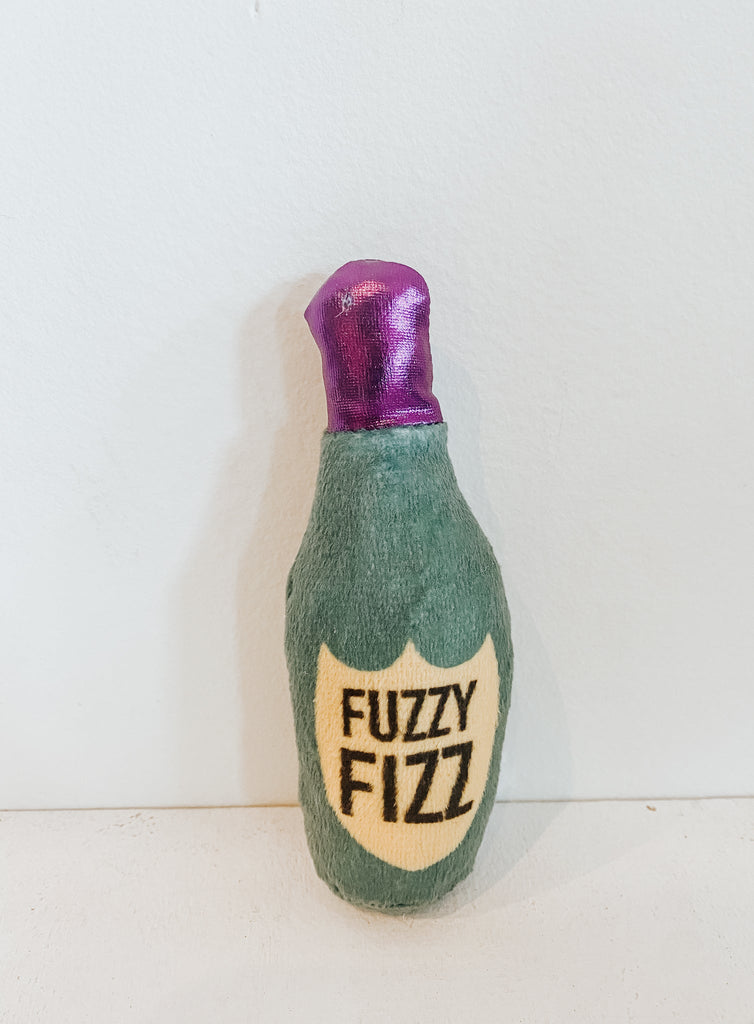 Fuzzy Fizz Plush Cat Toy - Modern Companion
