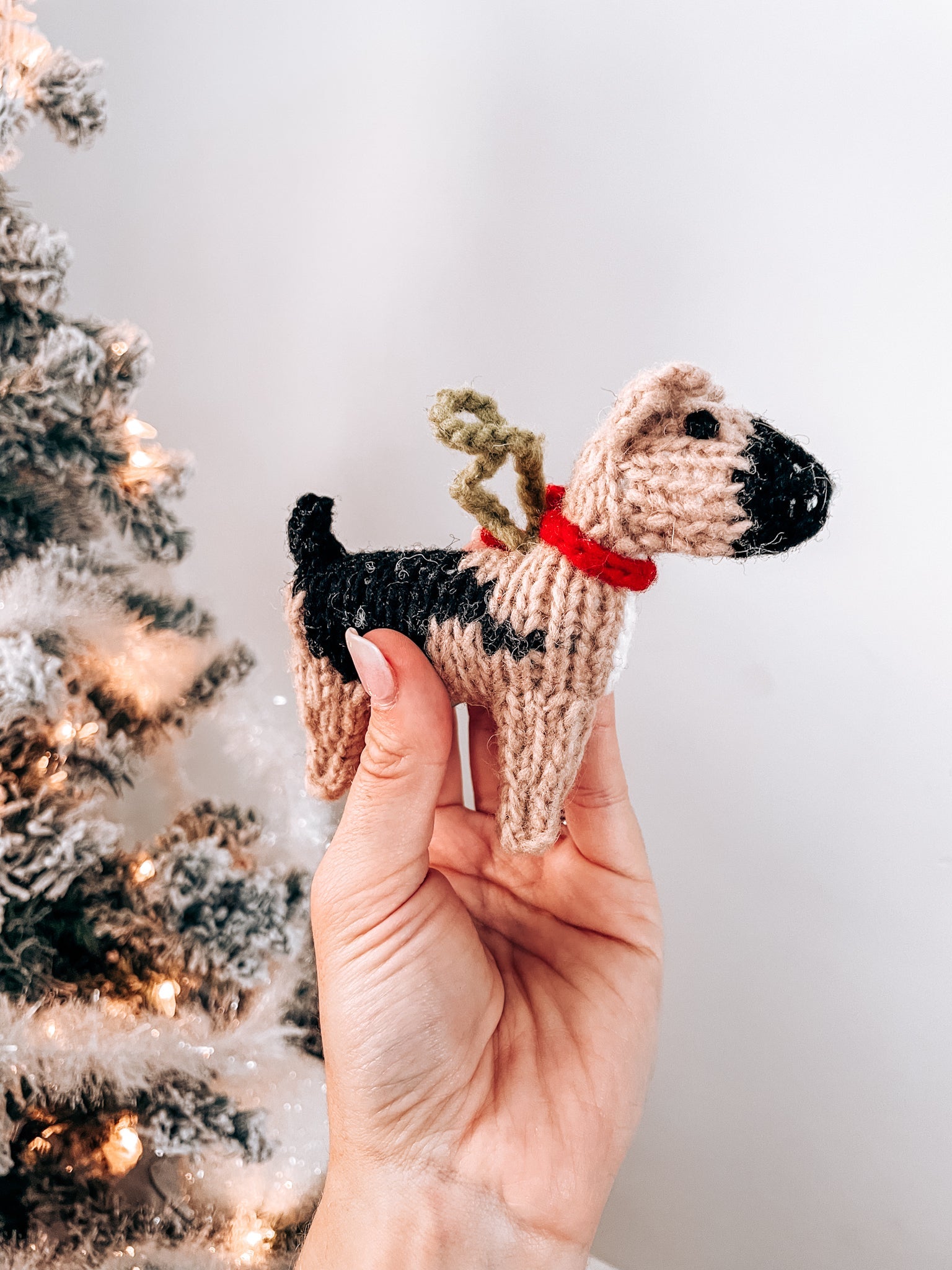 German Shepherd Ornament - Modern Companion