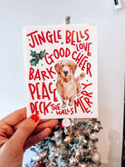 Golden Retriever II Holiday Card - Modern Companion