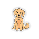 Golden Retriever Sticker - Modern Companion