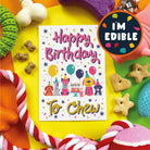 Happy Birthday To Chew - Edible Bacon Birthday Day Card - Modern Companion