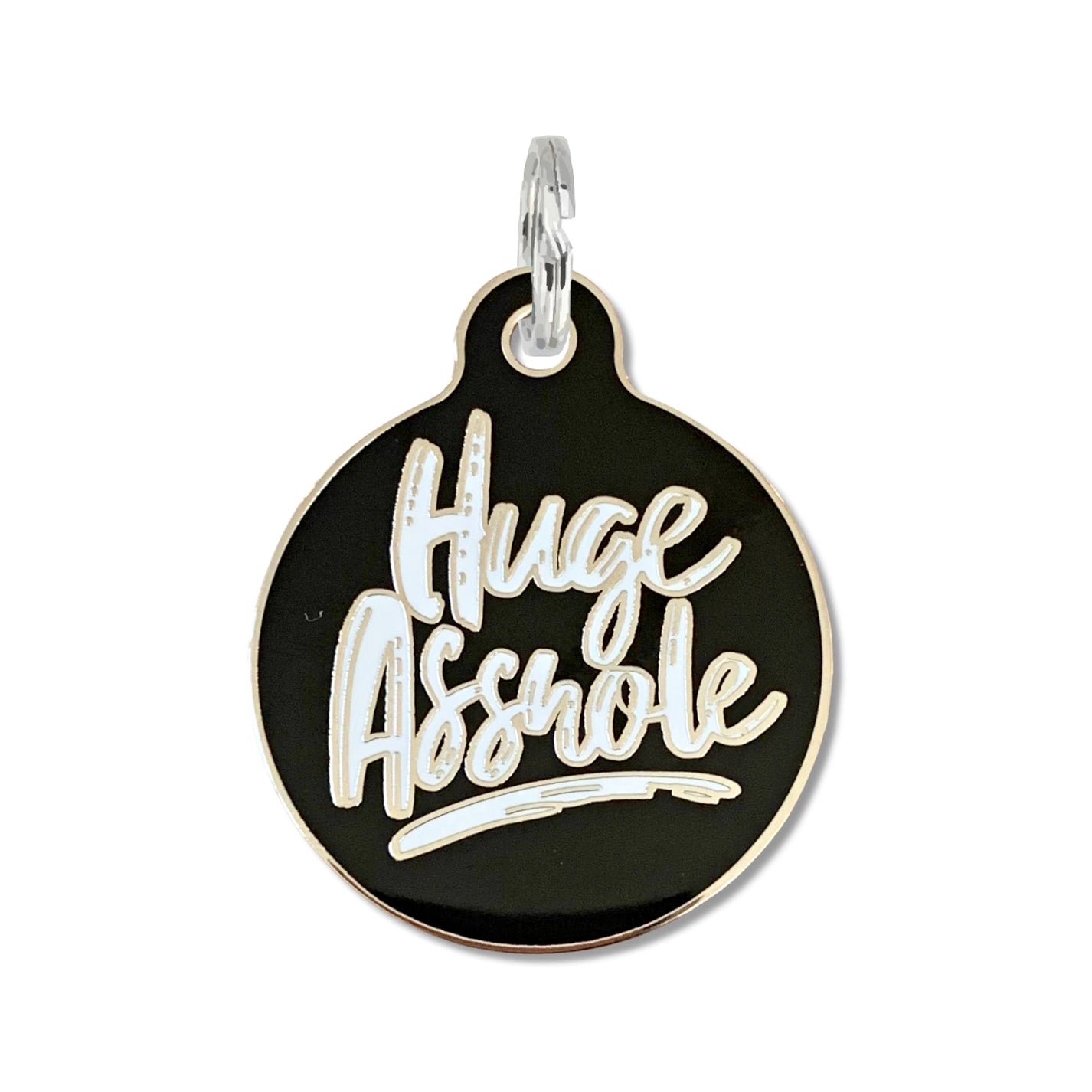 Huge A**hole Pet ID Tag - Modern Companion