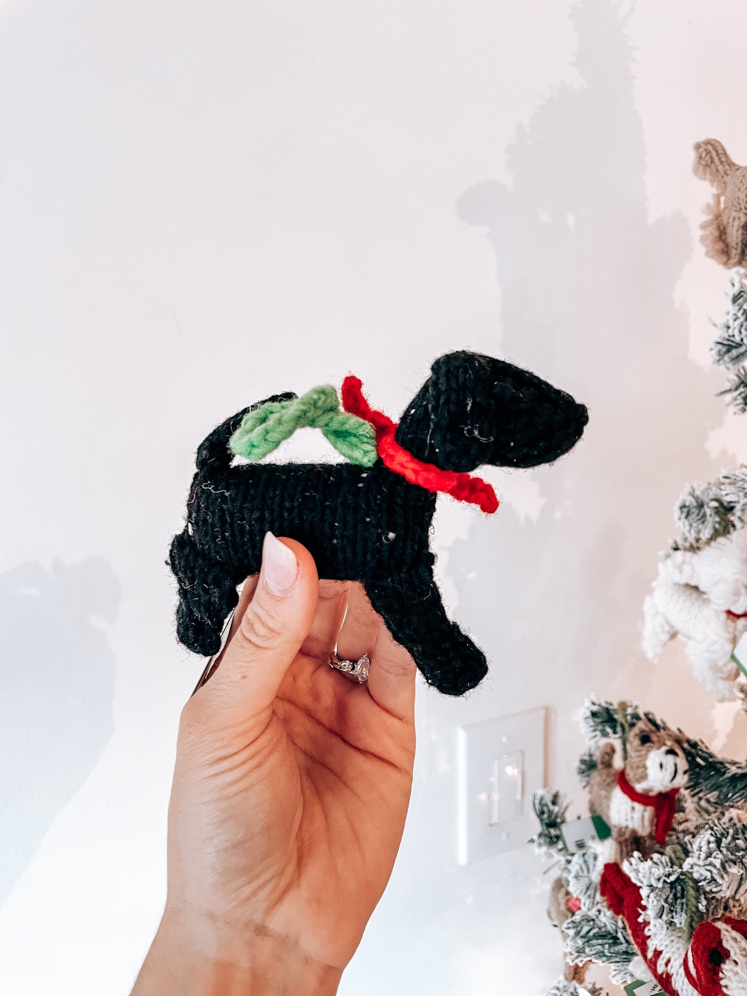 Lab Dog Ornament - Modern Companion