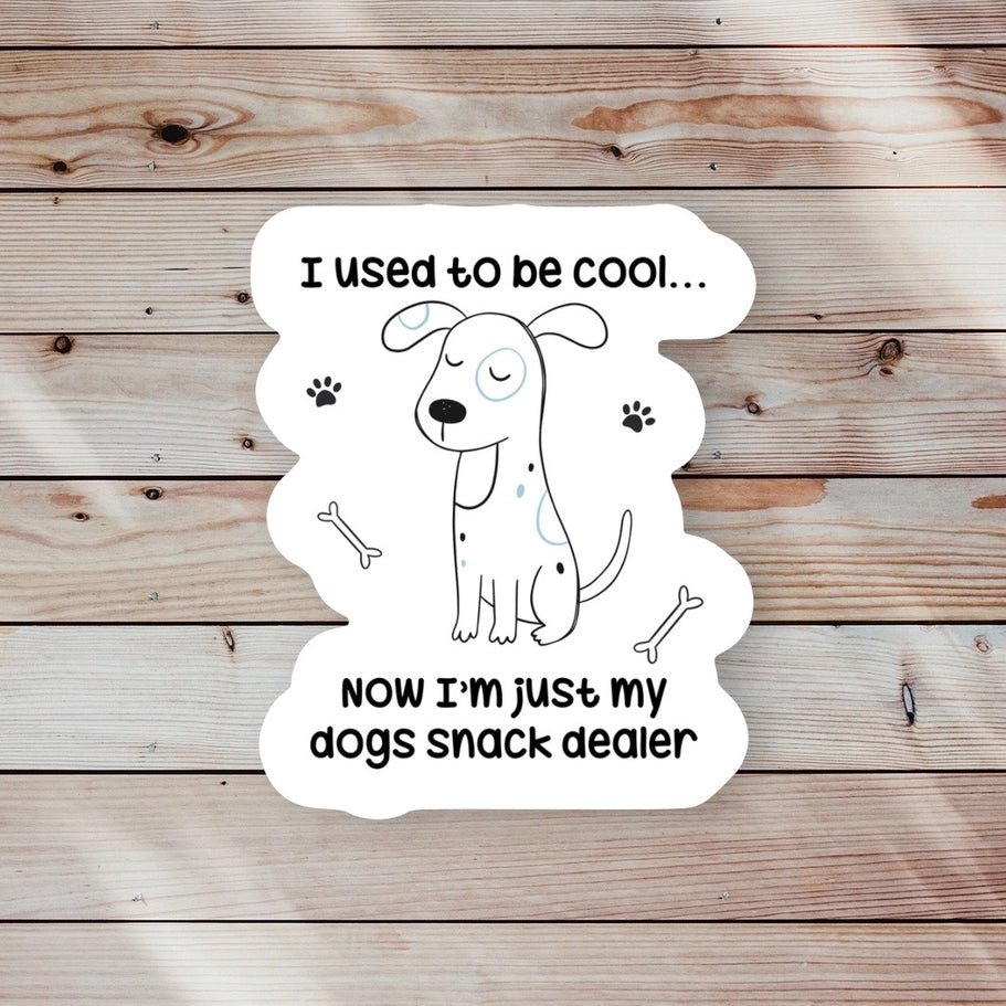 My Dogs Snack Dealer Sticker - Modern Companion