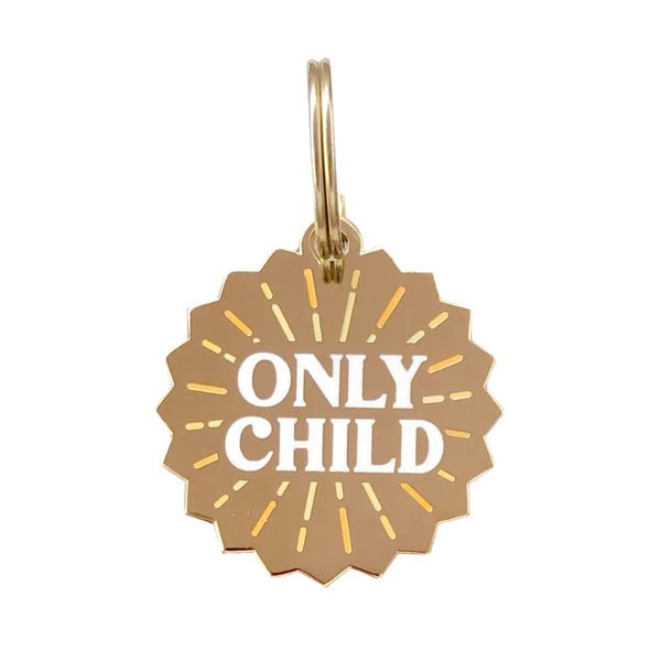 Only Child Pet ID Tag - Modern Companion