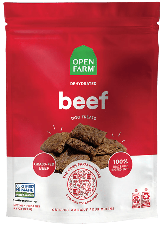 Open Farm Dehydrated Beef Treat 4.5oz - Modern Companion