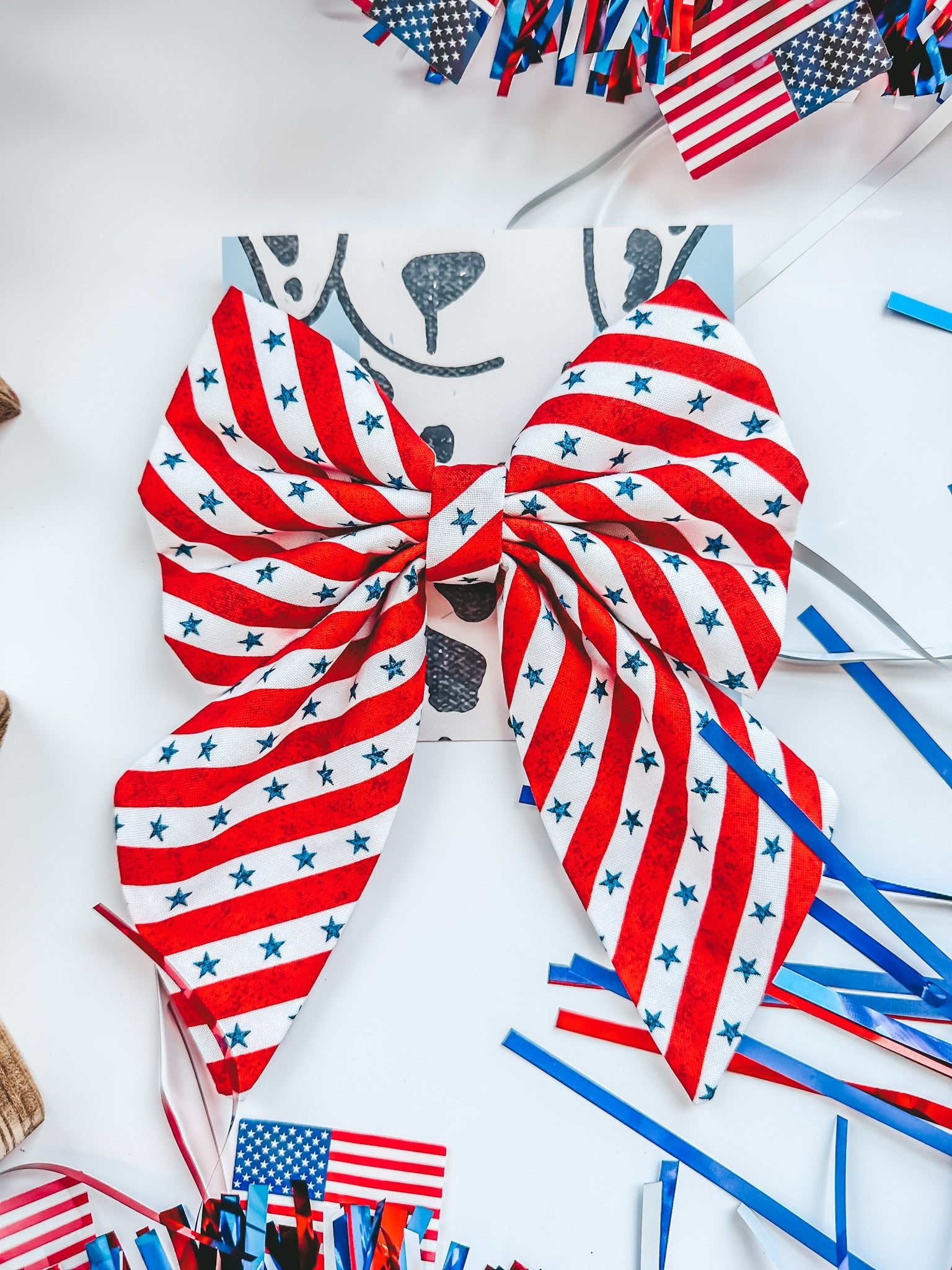 Patriot Pet Sailor Bow - Modern Companion