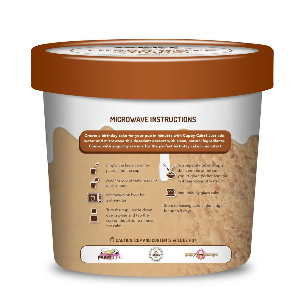 Peanut Butter Cuppy Cake Microwaveable Birthday Cake - Modern Companion