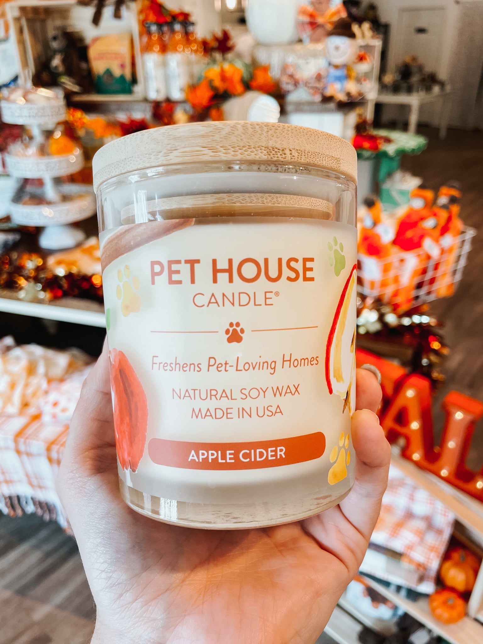 Pet House Candle - Apple Cider - Modern Companion