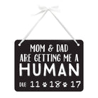 Pet's Baby Announcement Chalkboard - Modern Companion