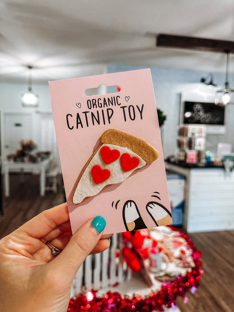 PIzza Heart Catnip Toy - Modern Companion